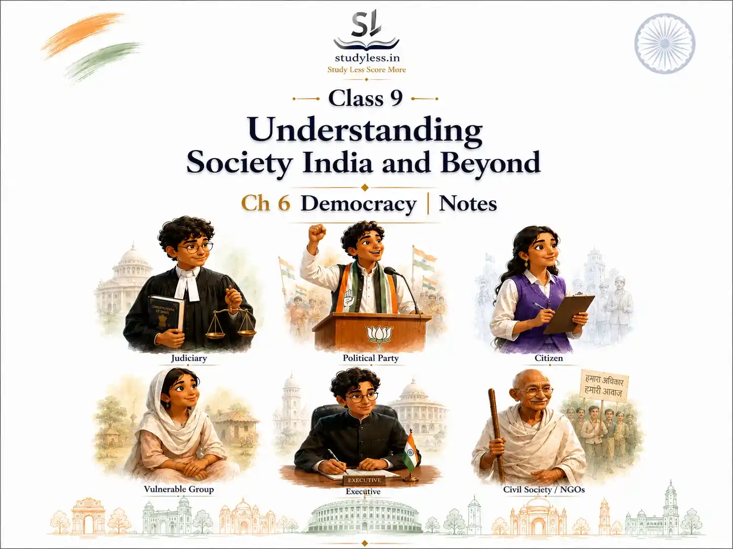 notes class 9 ch 6 democracy